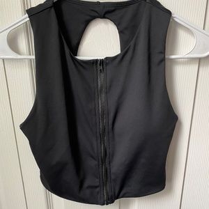 Zip up Sports bra